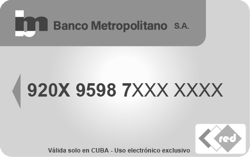 Tarjeta Magnética Banmet